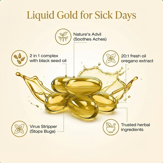 Oil Of Oregano Softgels - Get Rid Of The Flu