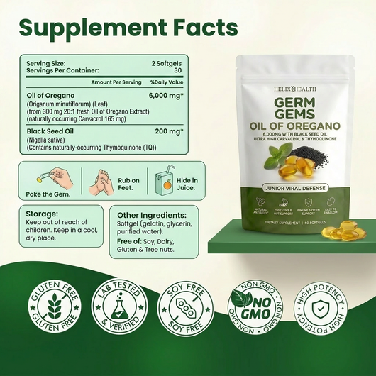Oil Of Oregano Softgels