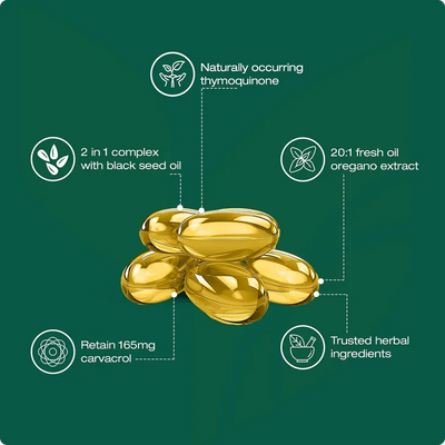 Oil Of Oregano Softgels - Get Rid Of The Flu