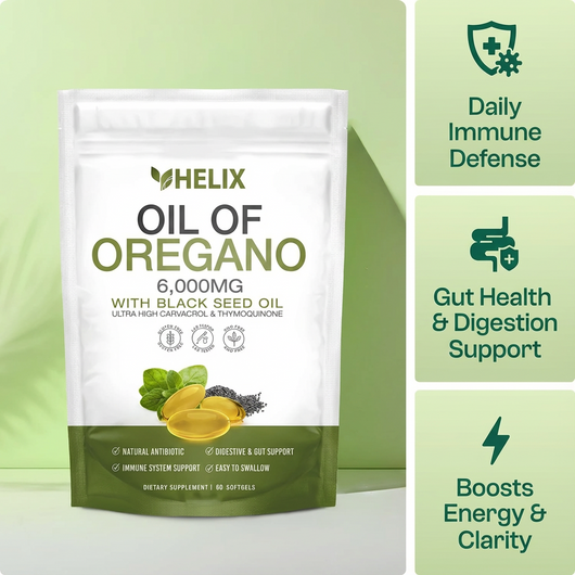 Oil Of Oregano Softgels - Get Rid Of The Flu